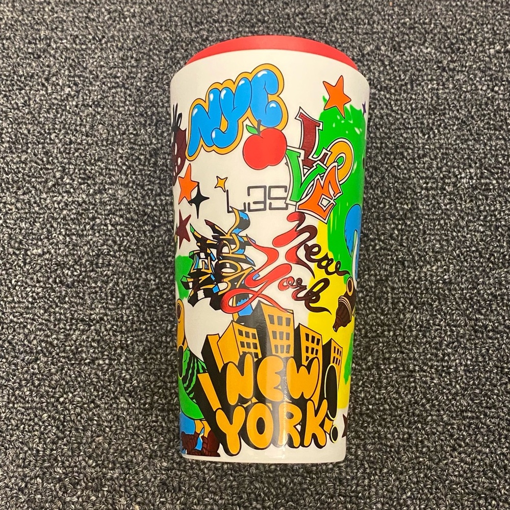 Starbucks Marcos Chin Tumbler Cup NYC Collection Limited Edition